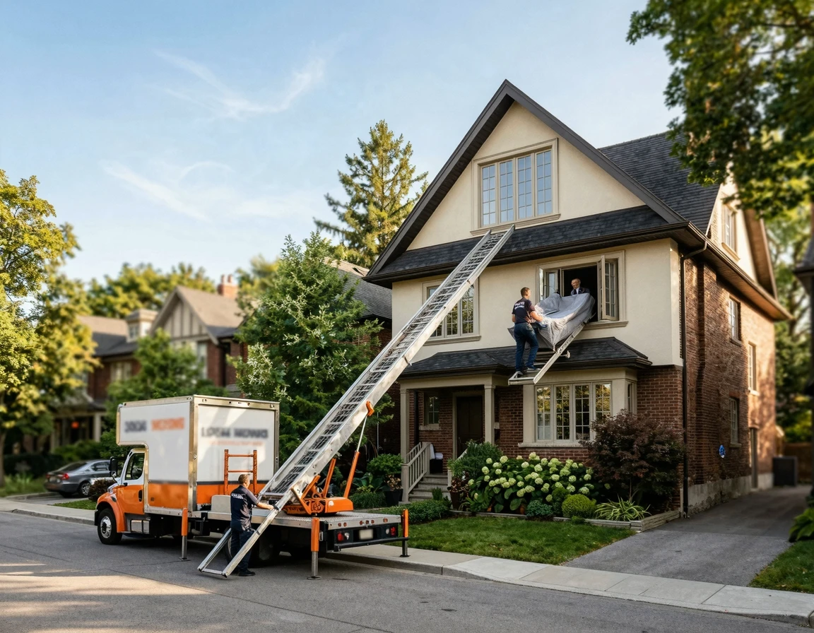 복층 타운하우스 포장이사 3가지 팁 (단독주택 사다리차)
