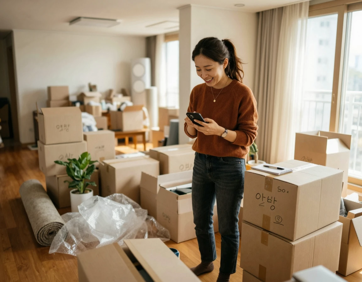 포장이사 일주일 전 준비사항 7가지: 도시가스 정산부터 폐가전 수거까지