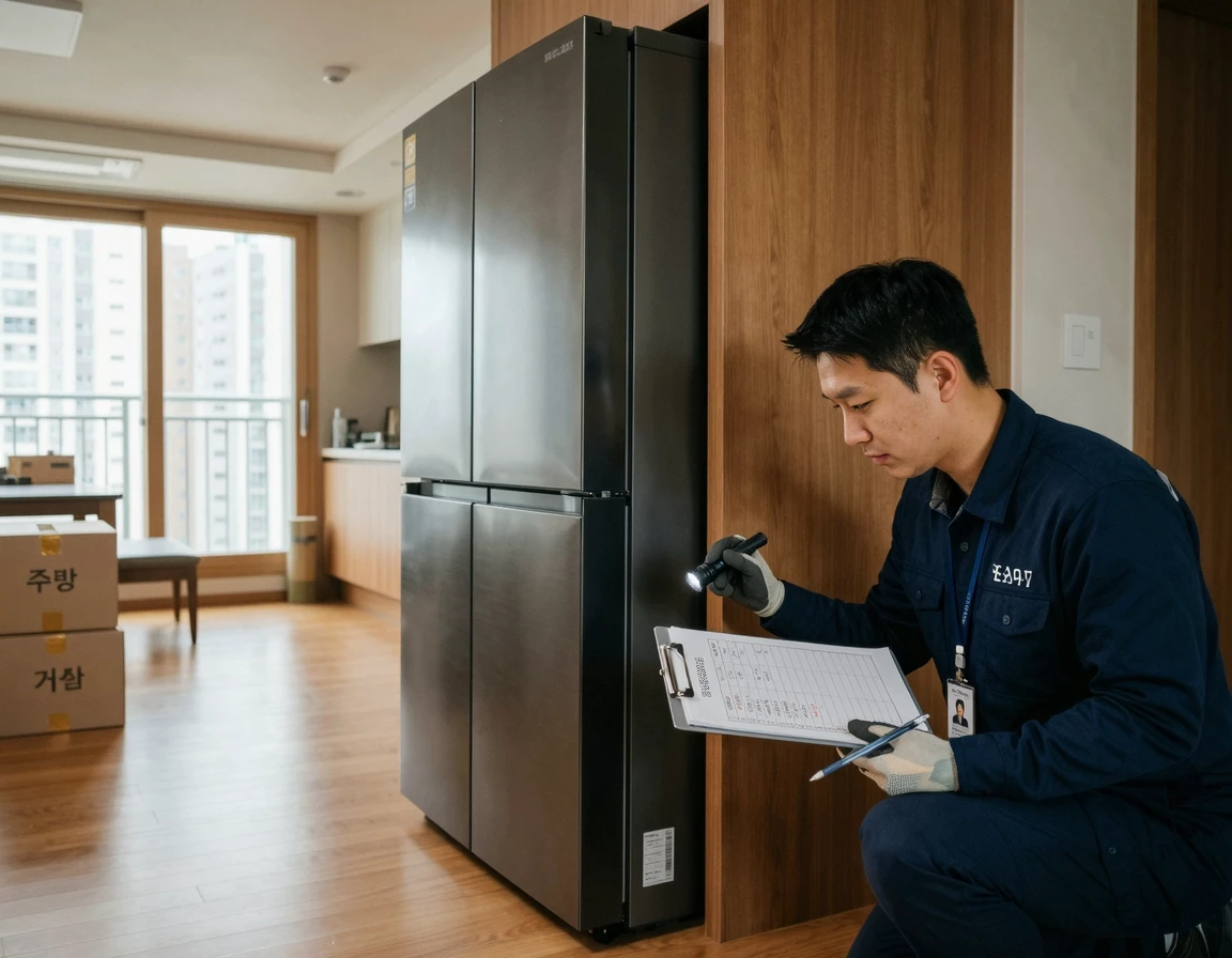 냉장고 이전 설치 비용 및 고가 가전제품 포장이사 주의사항 3가지