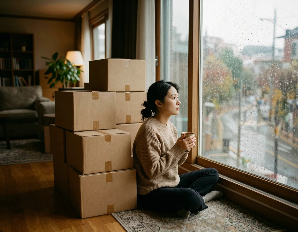 비 오는 날 포장이사 팁 3가지: 장마철 이삿짐센터 예약