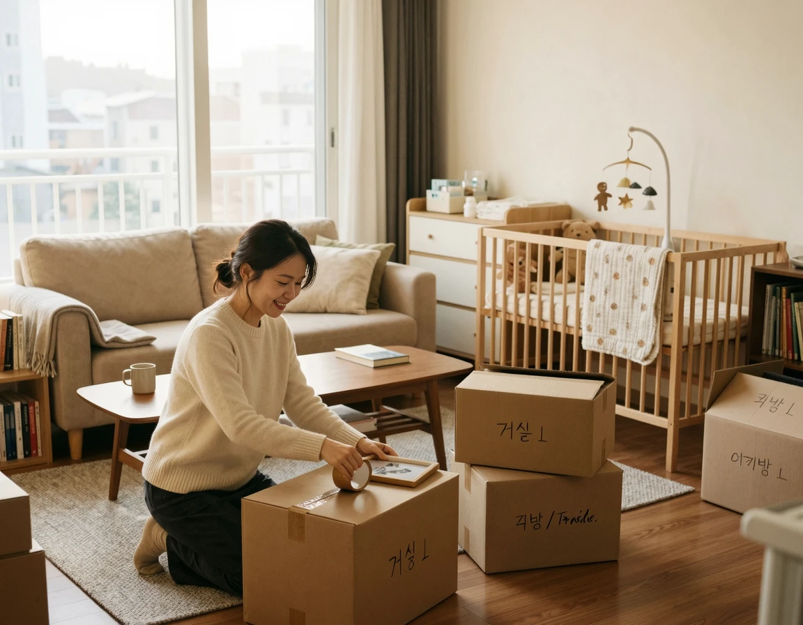 3단계로 끝내는 신생아 이사 입주청소 순서 (아기 있는 집 포장이사)