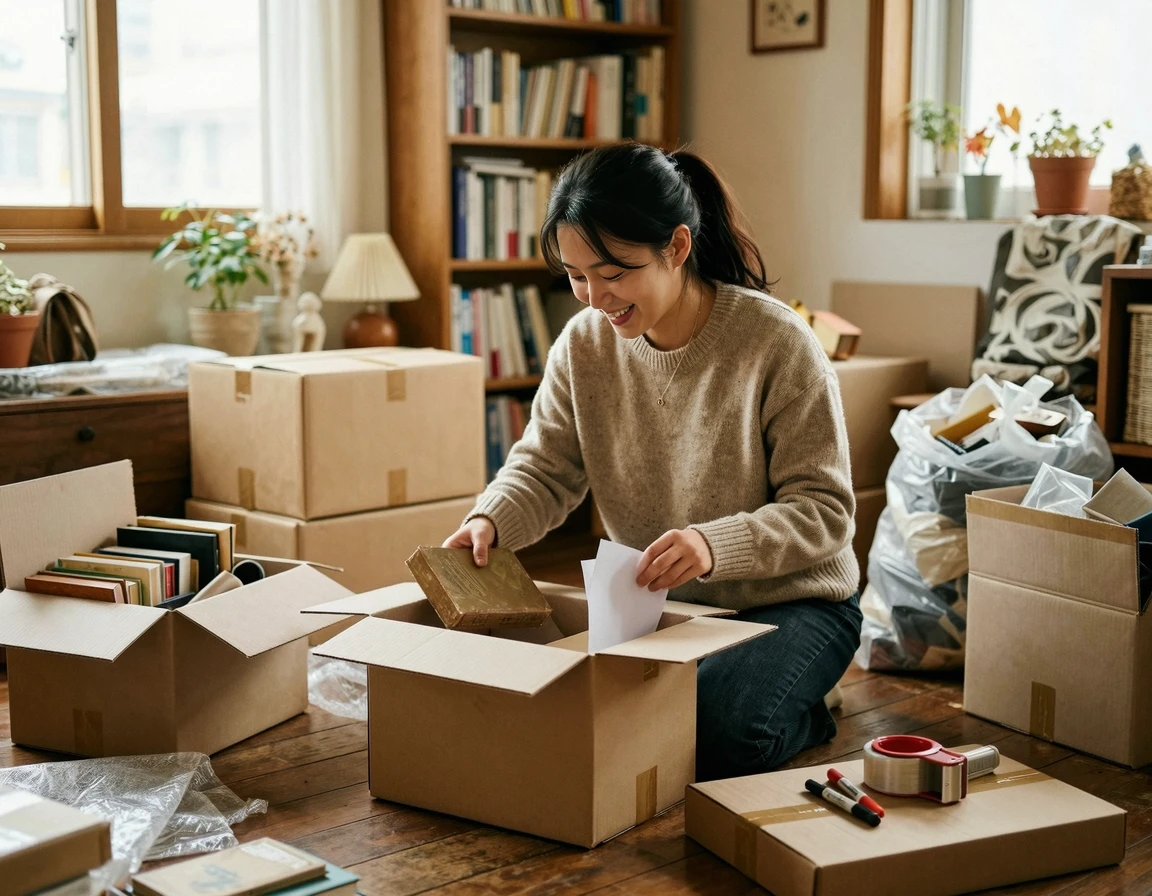 이사 전 짐 정리와 다이어트