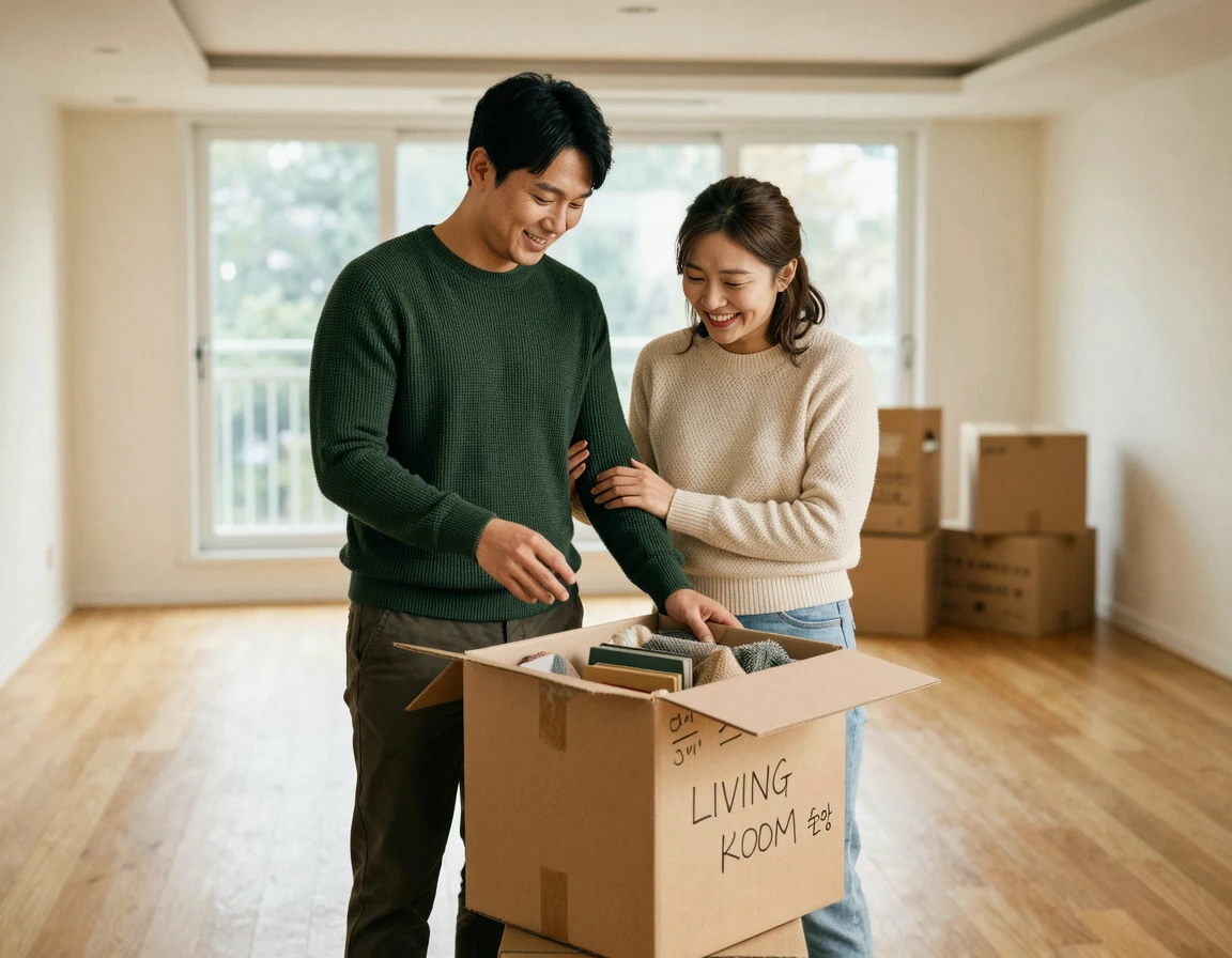 신혼부부 출발지 두 곳 포장이사, 이사 경유지 추가 비용 3가지 절약 꿀팁