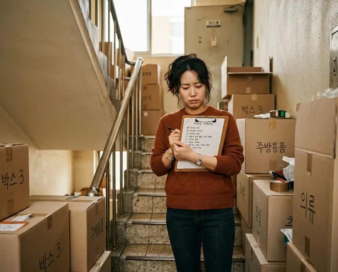 포장이사 계단 추가 요금 기준 총정리! 비용 아끼는 6가지 필수 확인법